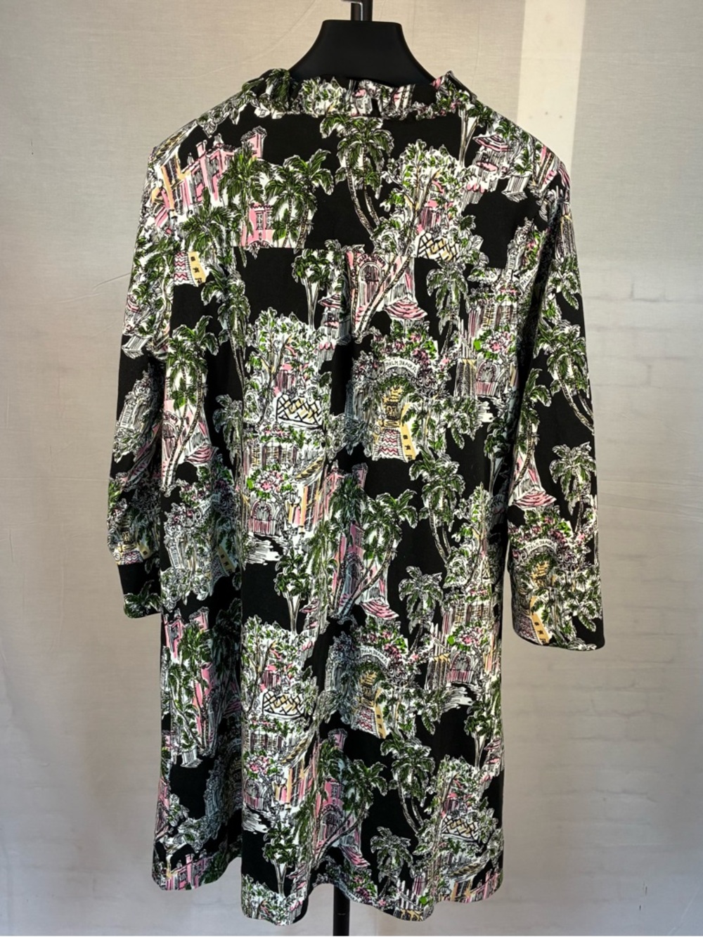 Lilly Pulitzer Knightley Dress in Onyx PB Anniversary Toile XL - Picture 7 of 11